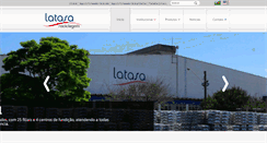 Desktop Screenshot of latasa.ind.br